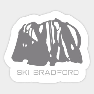 Ski Bradford Resort 3D Sticker